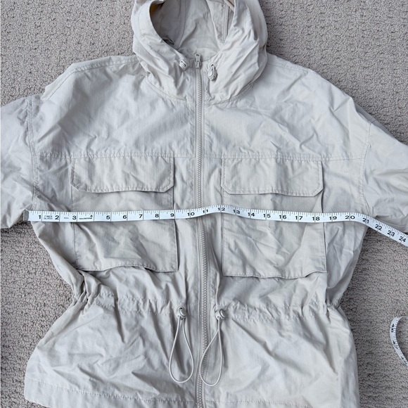 Old Navy pale camel cinch waist utility jacket - Picture 5 of 6